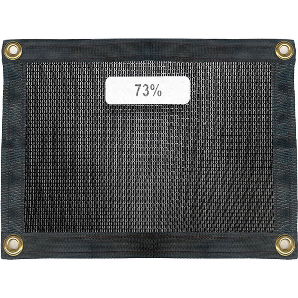 Woven Shade Cloth Taped & Grommeted