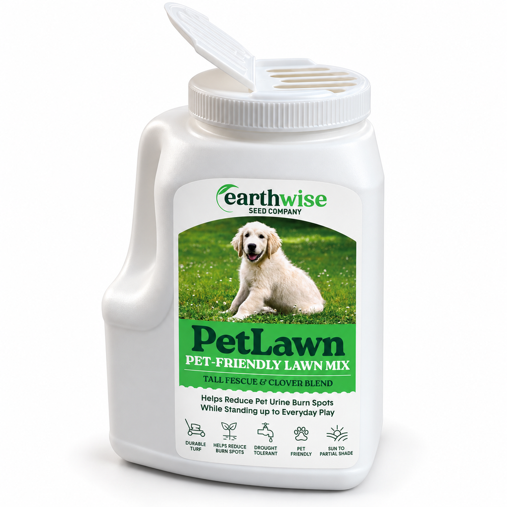 PetLawn™ Dog-Friendly Lawn Mix – Durable, Pet-Safe Grass & Clover Blend