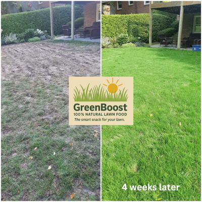 GreenBoost™ Natural Lawn Food - The Smart Snack for Your Lawn.™