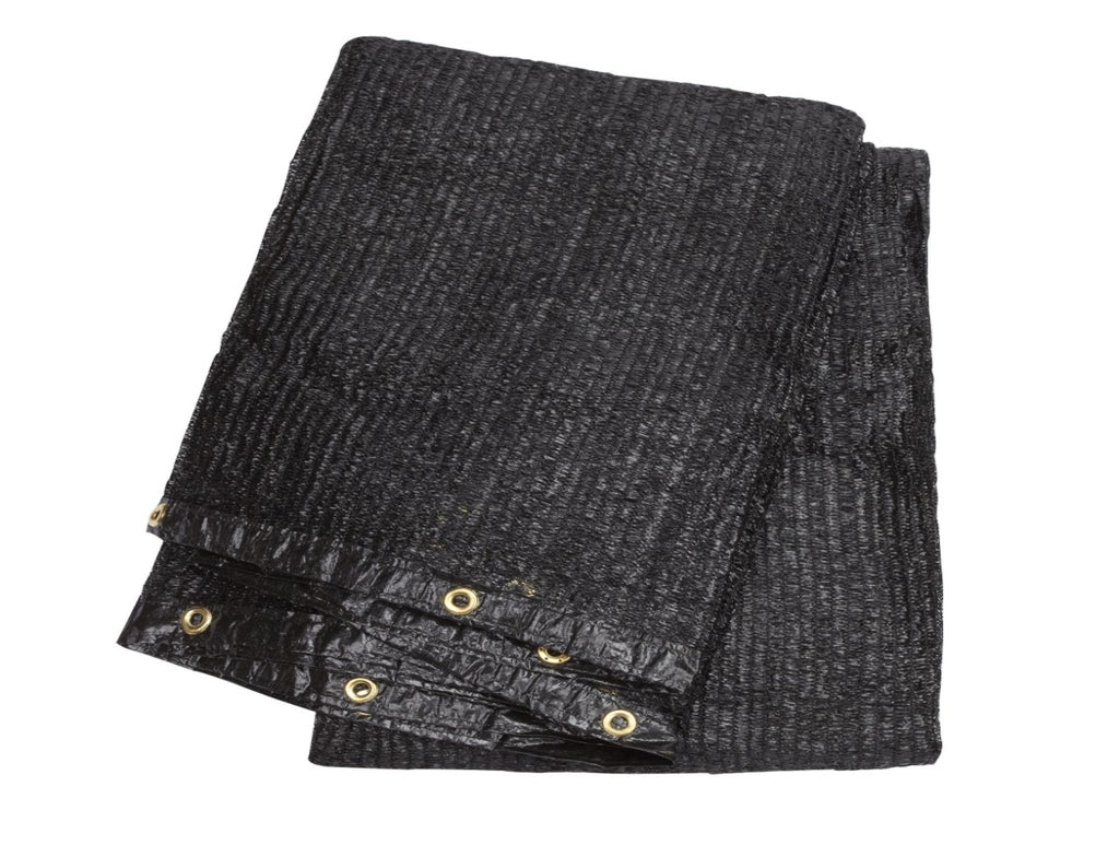 Woven Shade Cloth, 30% Black + (Tape & Grommets Every 18")