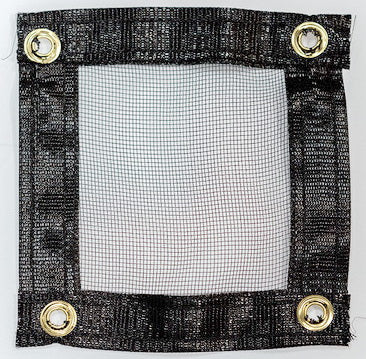 Woven Shade Cloth, 30% Black + (Tape & Grommets Every 18")